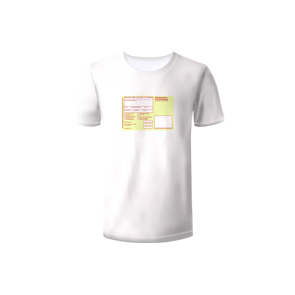 Gelber Schein Shirt